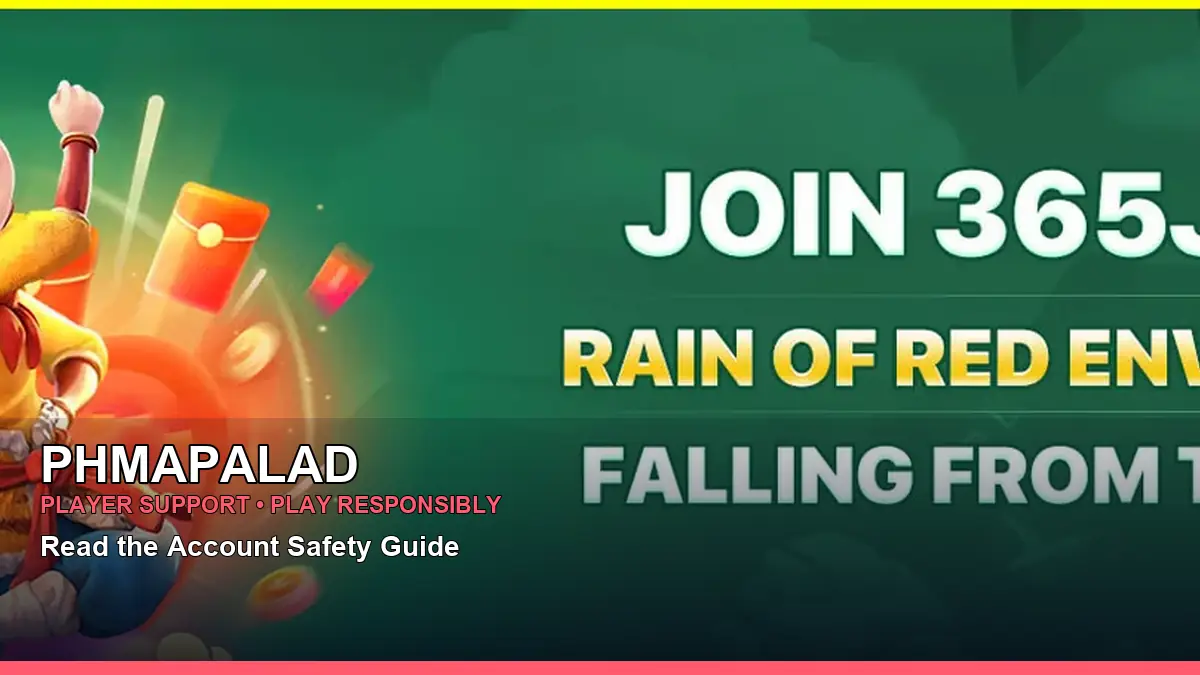 PHMAPALAD responsible play resources for Philippine players